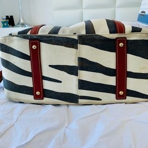 Dooney & Bourke Bags - Dooney & Bourke Vintage Zebra Satchel Dooney & Bourke Bags - Dooney & Bourke Vintage Zebra Satchel